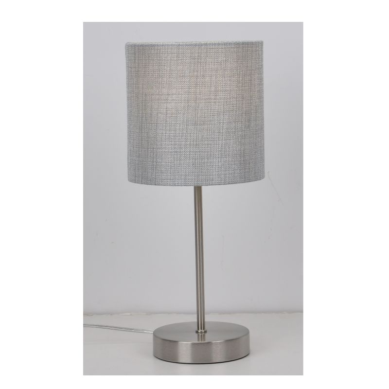 Lampa de masă cu nuanță de lenjerie