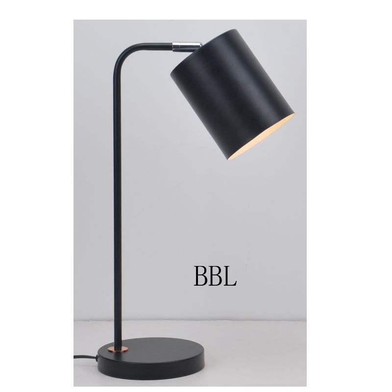 Lampa de masă cu nuanță metalică și regla funcția de umbră