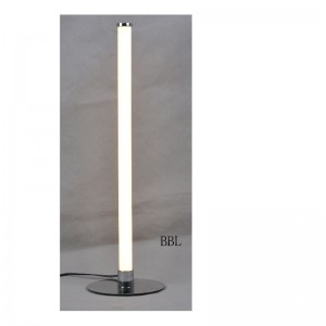 Lampa de masă LED cu tub drept acrilic