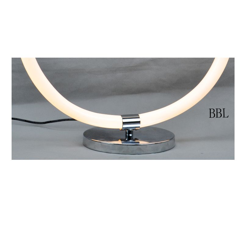 Lampa de masă LED cu tub rotund acrilic