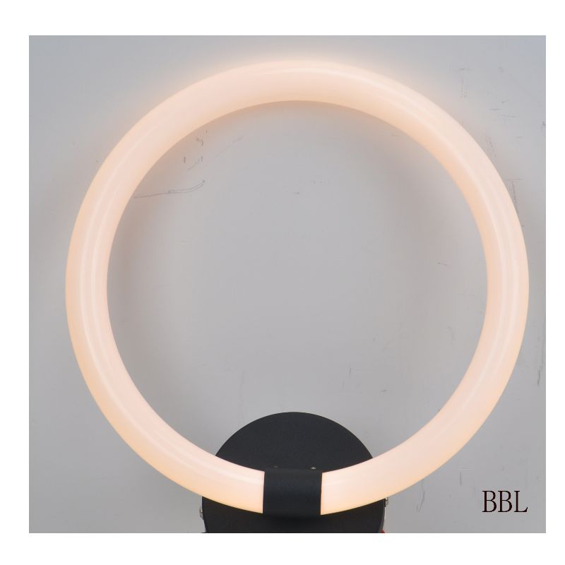 Lampă cu perete LED cu inel rotund acrilic
