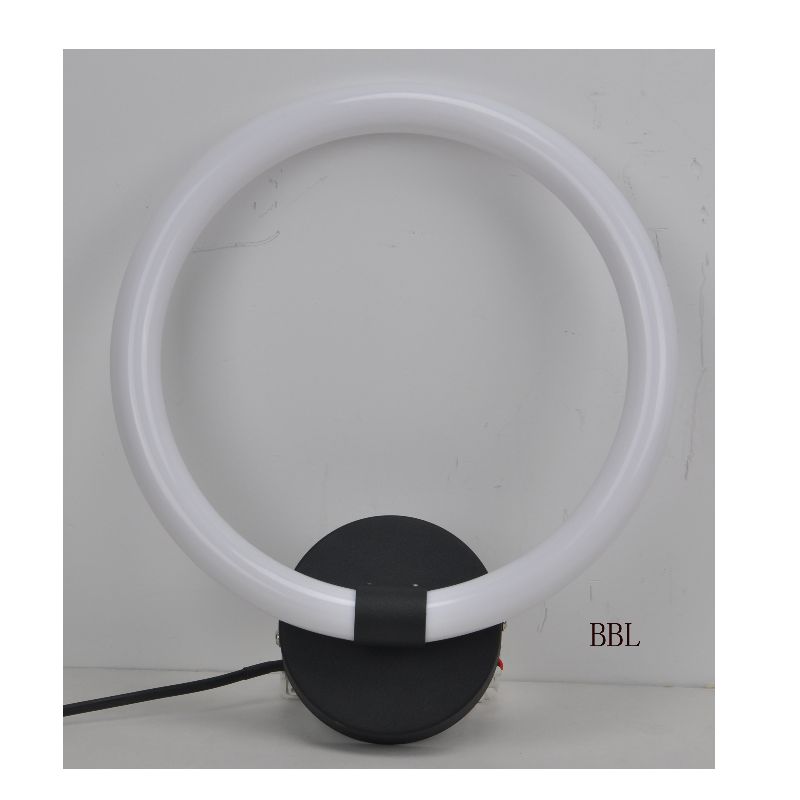 Lampă cu perete LED cu inel rotund acrilic