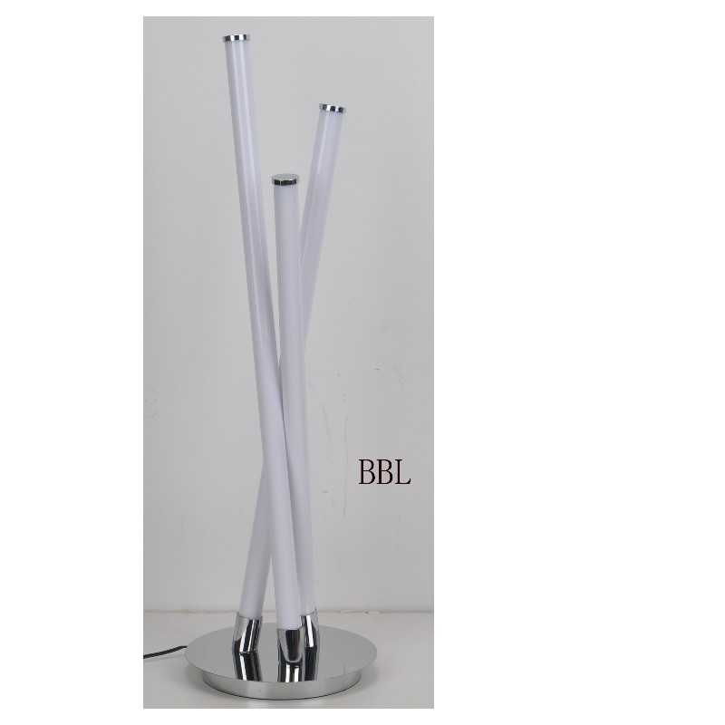 Lampă de masă LED cu tub acrilic drept