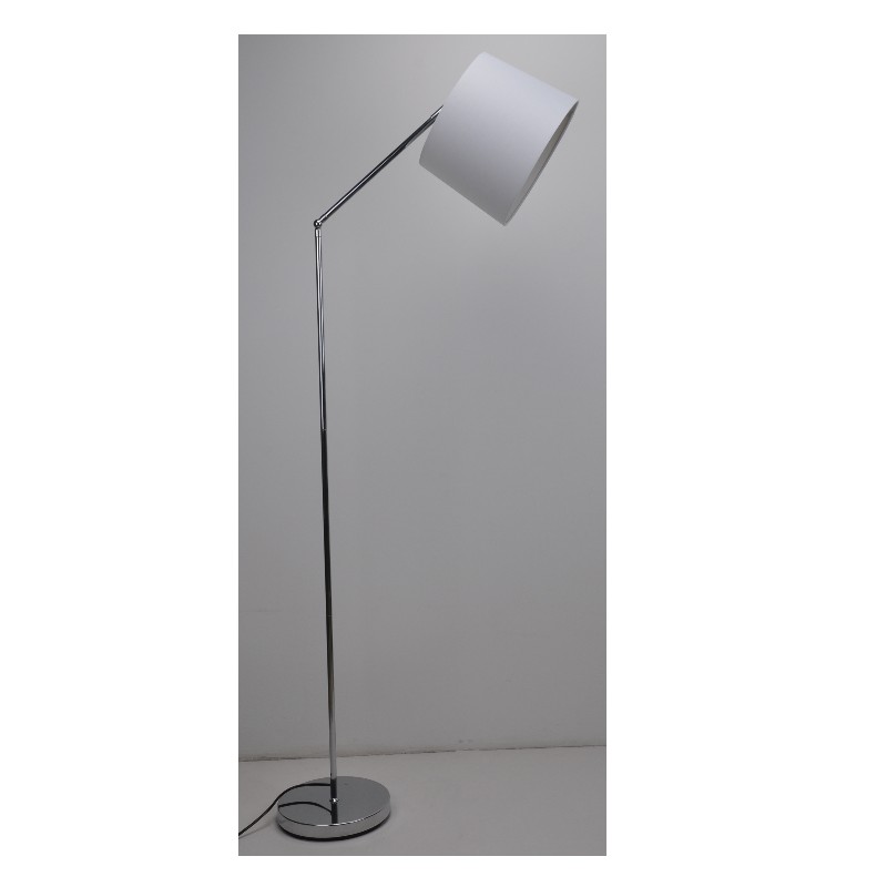 Lampa de podea cu umbră din țesătură și funcție sus și jos