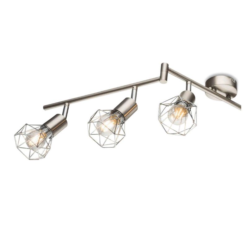 Spot luminos-6 cu nuanță metalică de tip urzic
