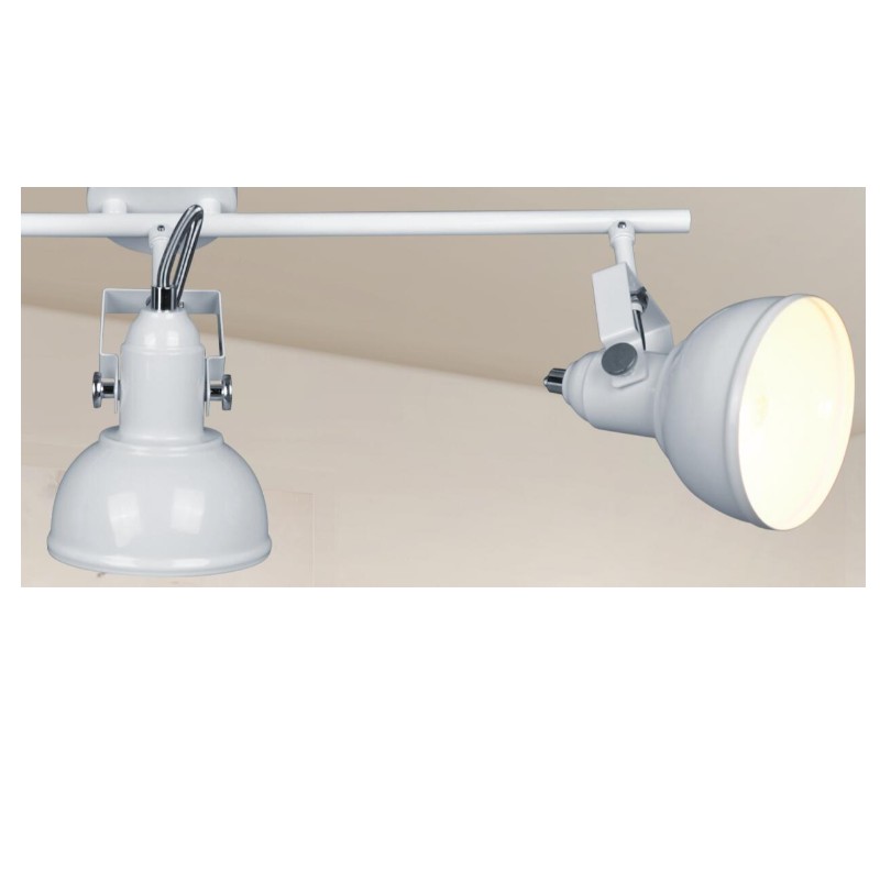 Spot light-3 cu nuanță de metal și suport U