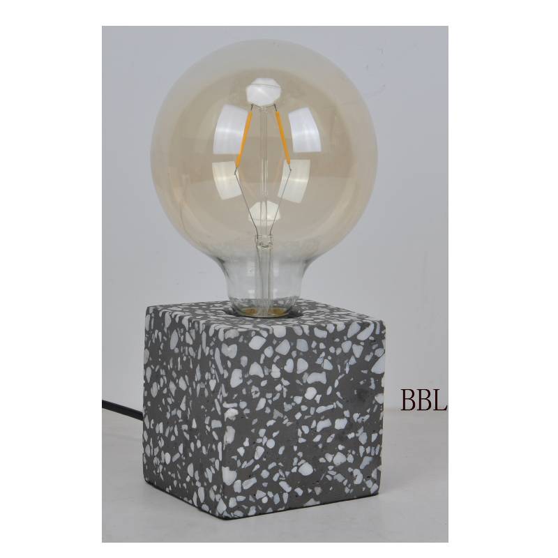 Lampă de masă naturală din beton